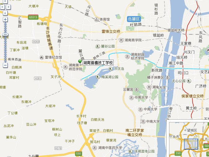 学校地址:湖南省长沙市岳麓区枫林三路822号湖南涉外经济学院东南门